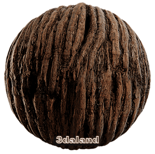 دانلود رایگان تکسچر واقعگرایانه تنه درخت | Bark Texture PBR